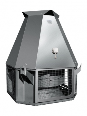 Вентилятор крышный ВКРСм-4 с двигателем 5,5/3000 из нержавеющей стали