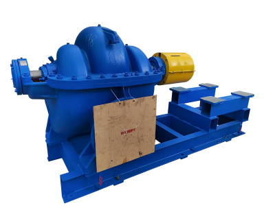 Насос Д2000-21б (730 об/мин) на раме, без двигателя