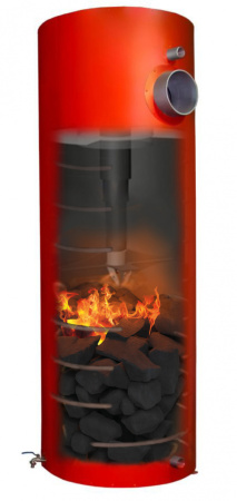 Котел твердотопливный длительного горения COMFORT 40 кВт