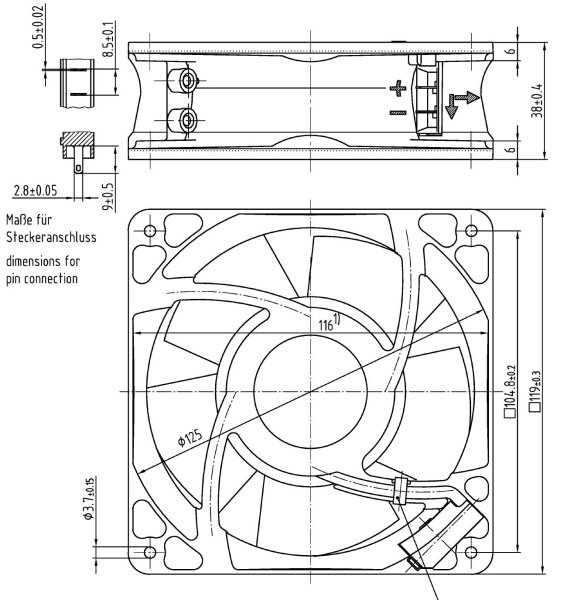 Вентилятор компактный ebmpapst 4184 NGX