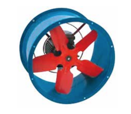 Вентилятор осевой ВО 06-300 №4 с двигателем 0,18/1000 Тепломаш