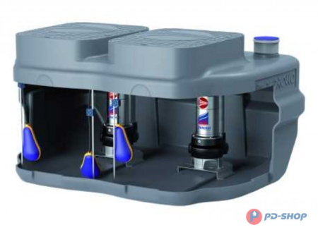 Станция насосная канализационная Pedrollo SAR 550 - VXm 15/35-N 10м