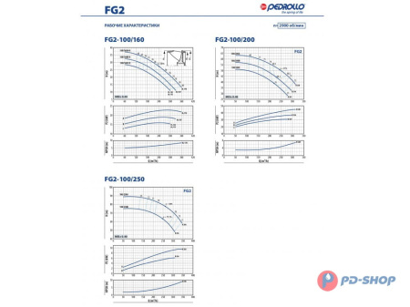 Насосная часть Pedrollo FG 32/200BH