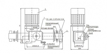 Насос НД2,5 160/25  К14А (В)