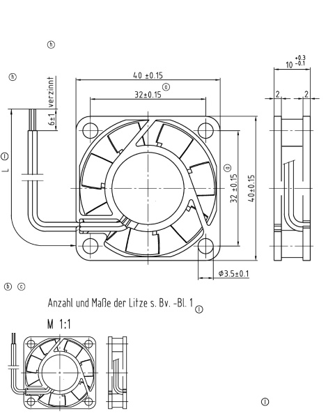 Вентилятор компактный ebmpapst 405 F/2