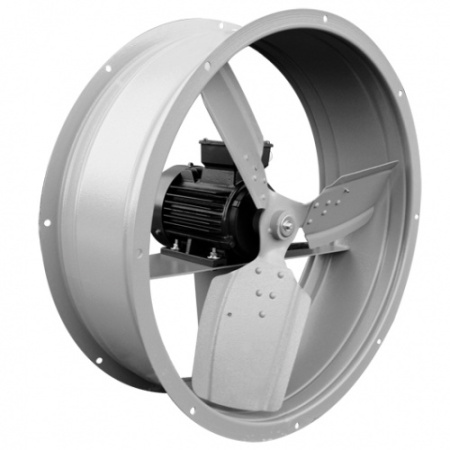 Вентилятор осевой ВО 14-320 №4 с двигателем 0,12/1500 завод Вентилятор